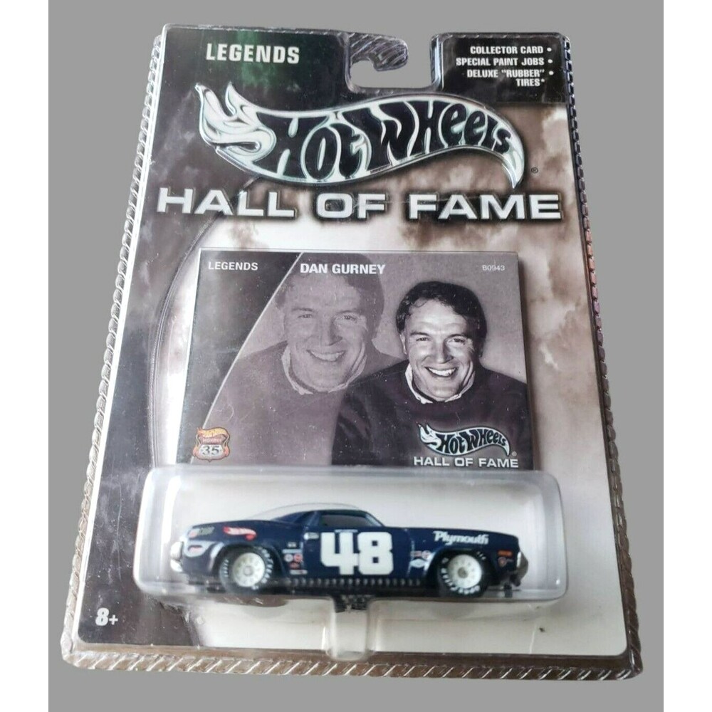 Hot Wheels DAN GURNEY Blue 70 PLYMOUTH BARRACUDA Hall Of Fame Legends GYERR 1:64 - Picture 4 of 14